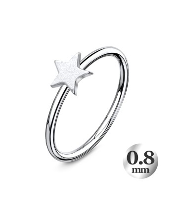 Star Nose Rings NSKR-05 (0.8mm)